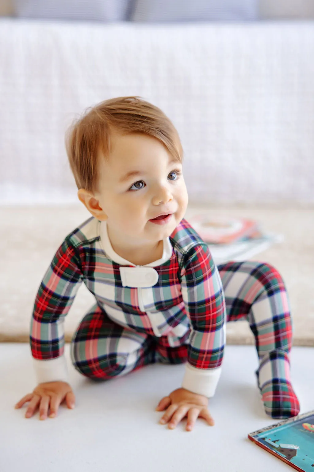 Knox's Night Night (Unisex) - Aiken Place Plaid with Palmetto Pearl