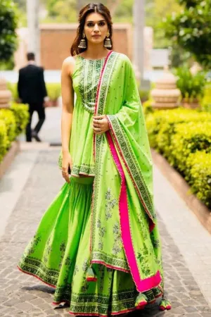 Kriti Sanon in our Ready To Go Sharara Set