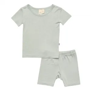 Kyte Baby Short Sleeve Toddler Pajama Set (Sage)