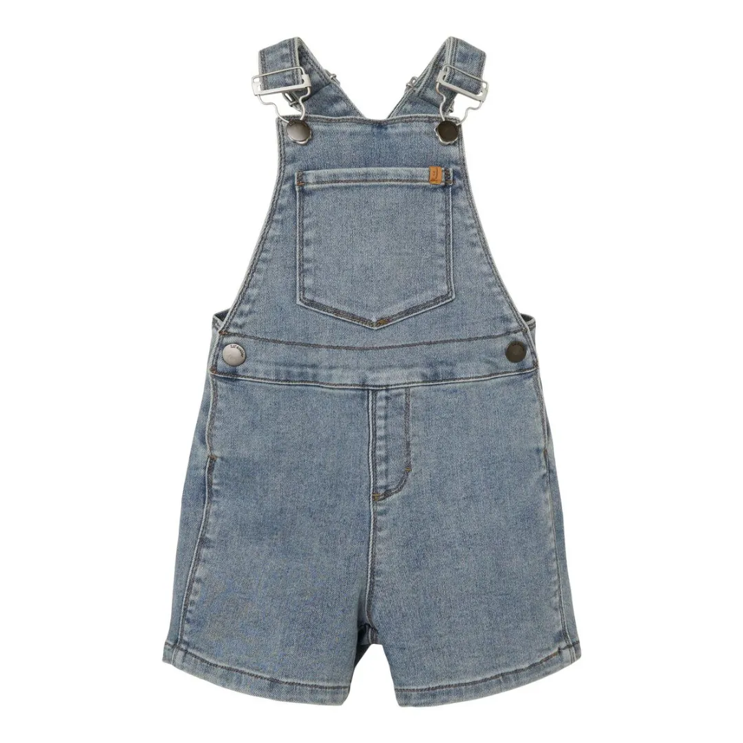 LAATSTE - Kim Loose Denim Bibshorts