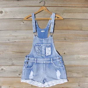 Lace Stitch Overalls