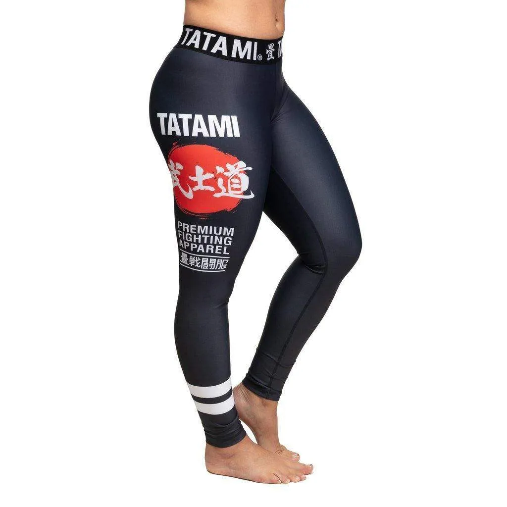 Ladies Bushido Black Leggings