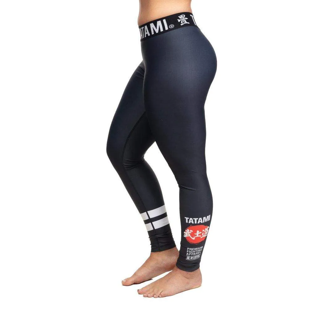 Ladies Bushido Black Leggings