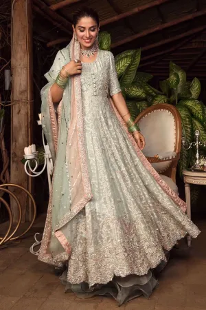 Latest Designer Long Maxi for Walima #Y6060