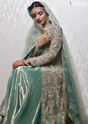 Latest Pakistani Walima Lehenga for Girls 2021 #BR190