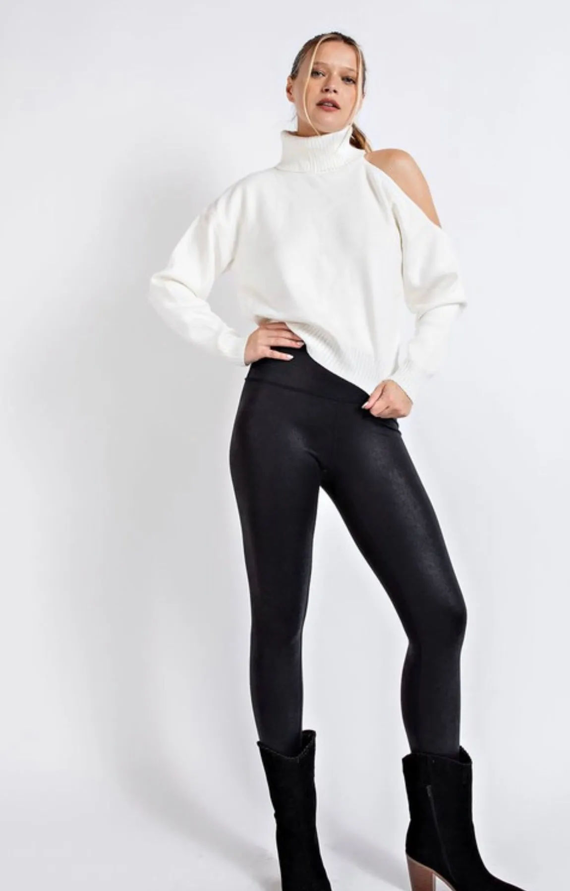 Leather Leggings-FINAL SALE