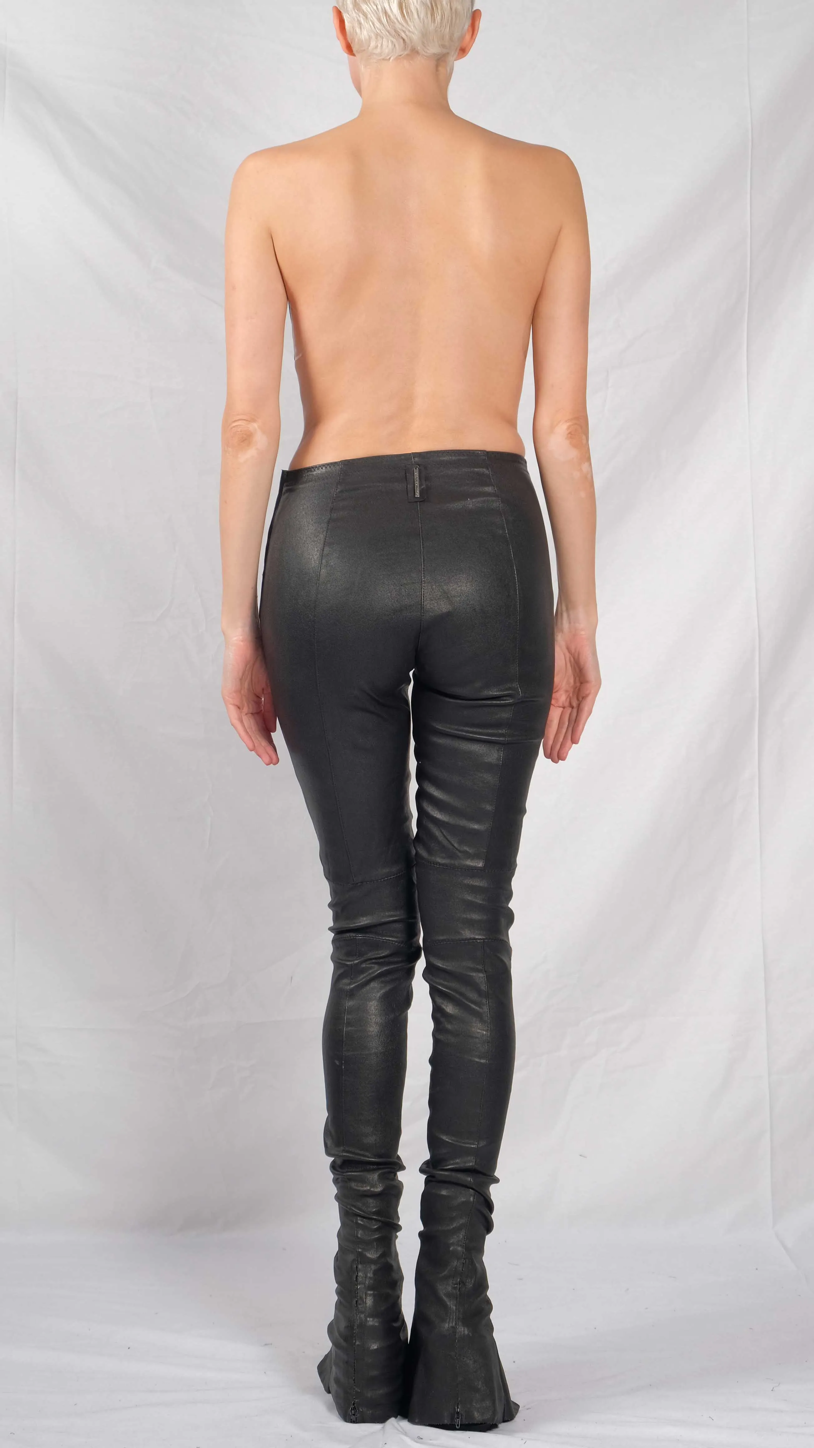 Leather Stretch Leggings