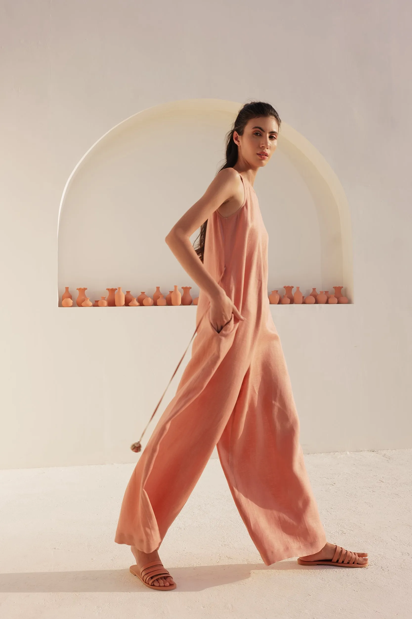Lebanon Jumpsuit (Terracotta)