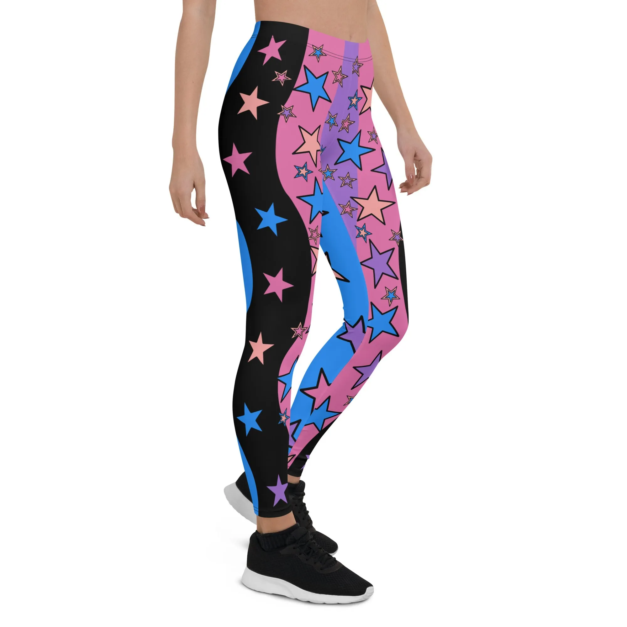 Leggings, Color Block