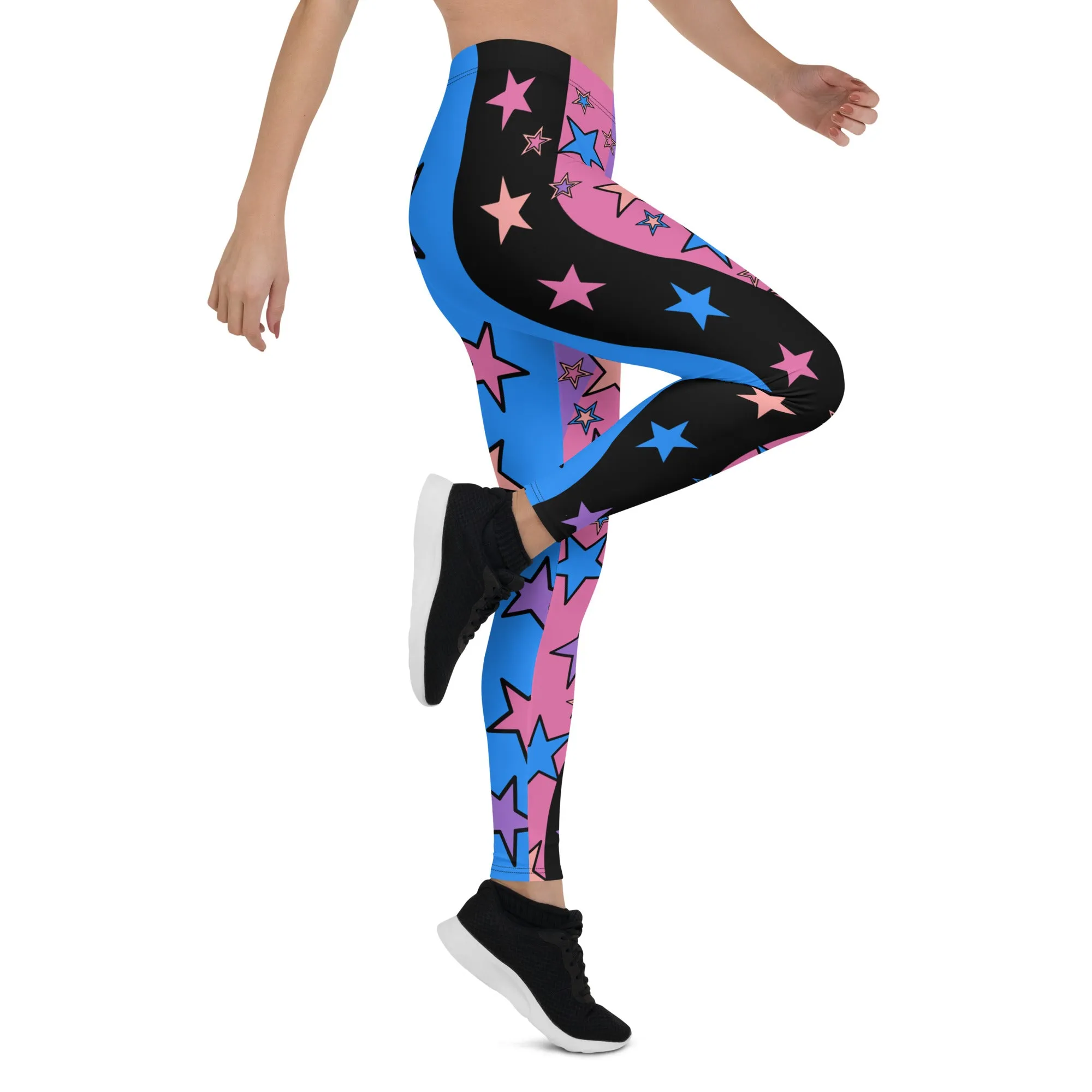 Leggings, Color Block