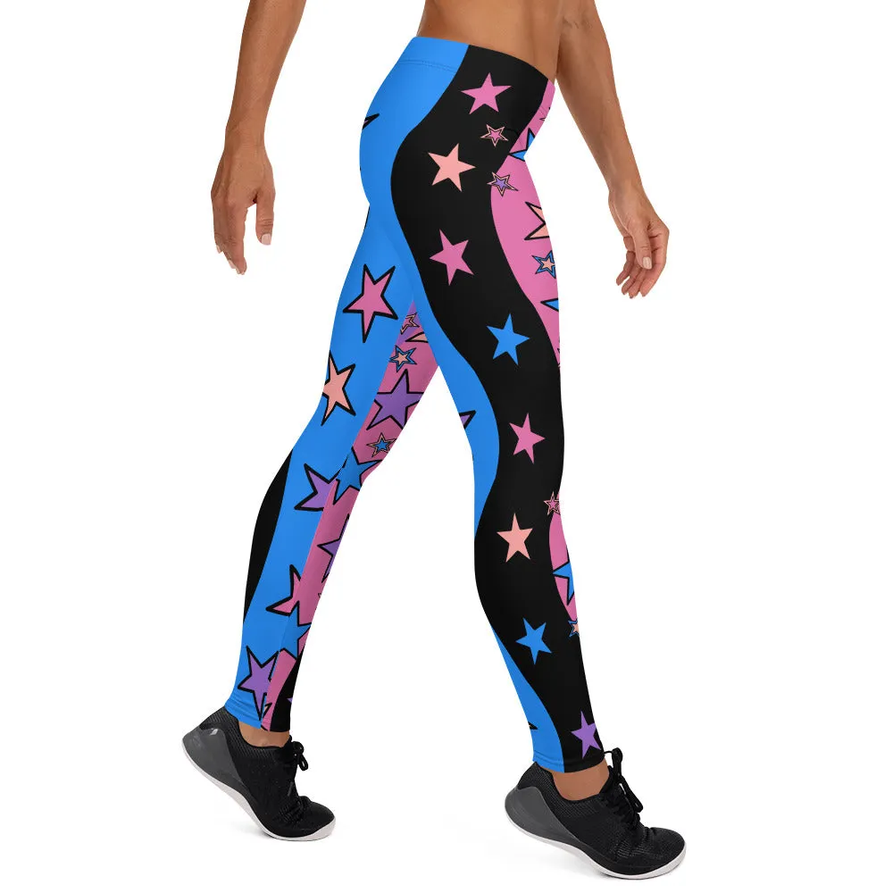 Leggings, Color Block