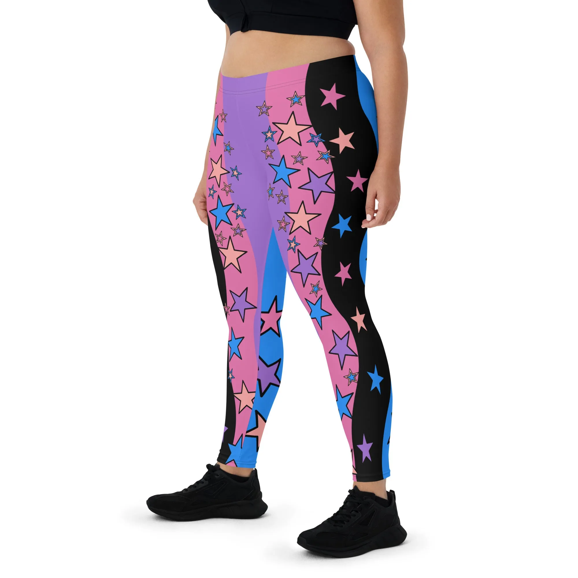 Leggings, Color Block