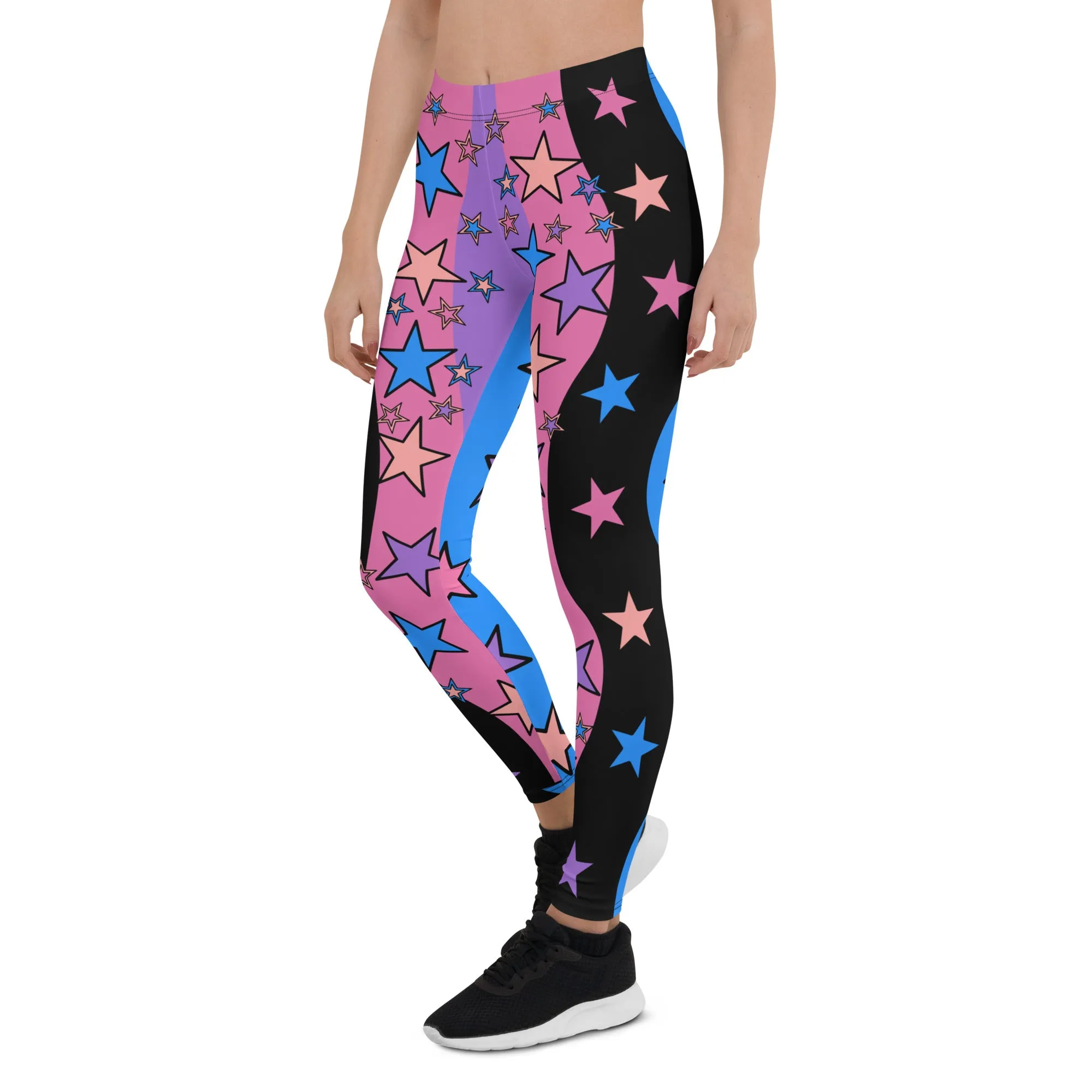 Leggings, Color Block