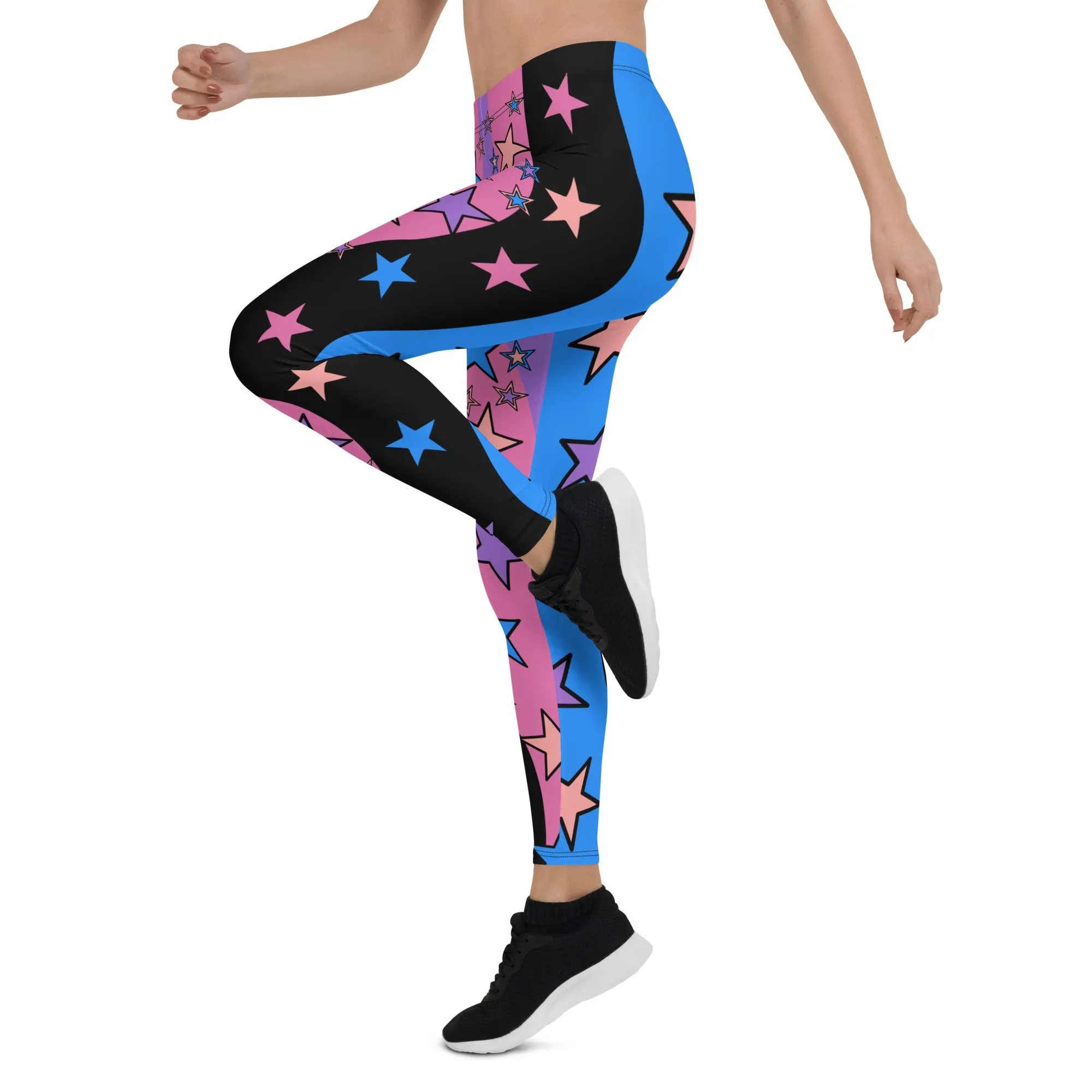 Leggings, Color Block