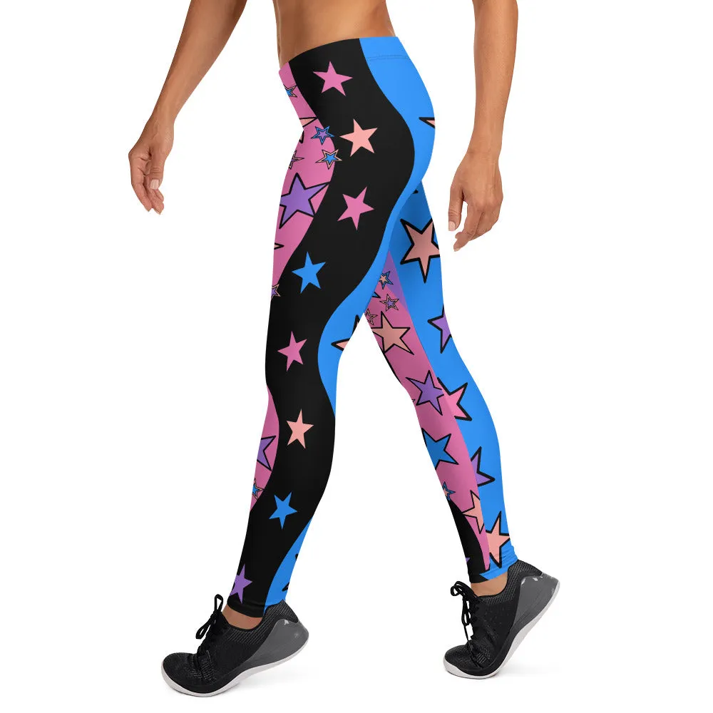 Leggings, Color Block