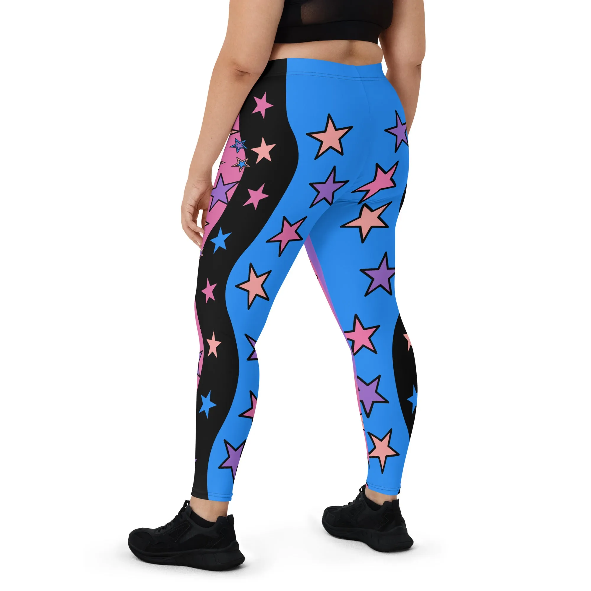 Leggings, Color Block
