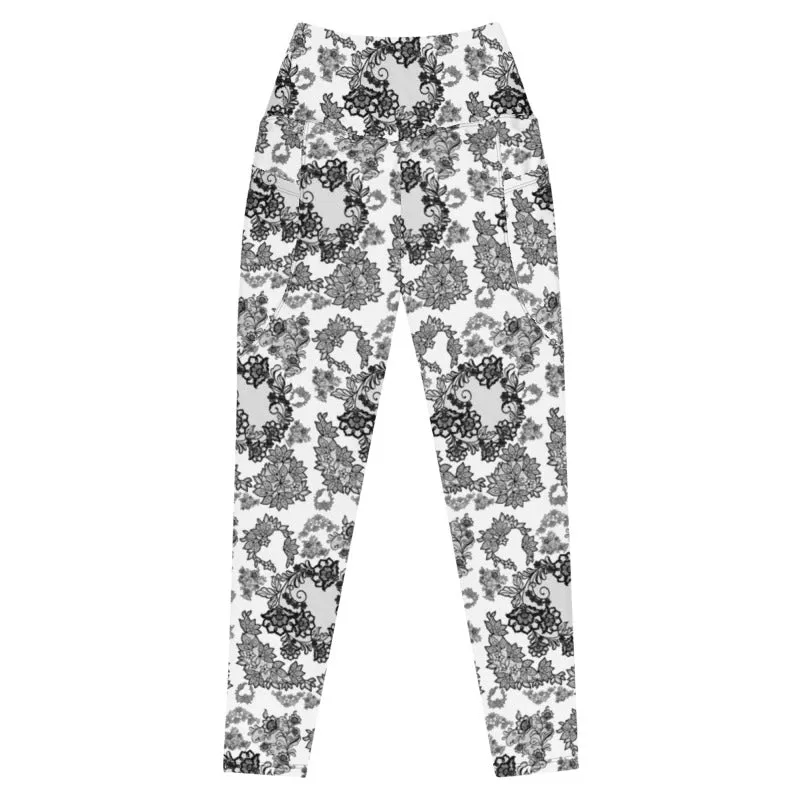 Leggings with pockets 'Lace'