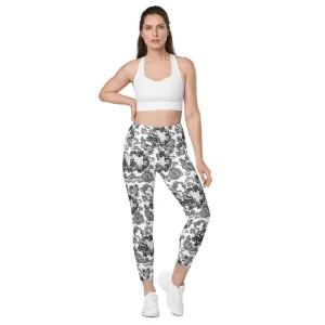 Leggings with pockets 'Lace'