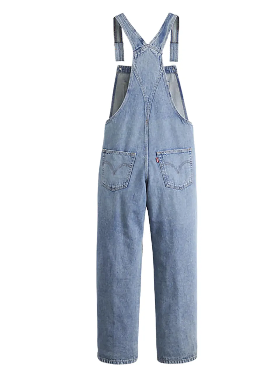 LEVI'S Full Length Baggy Denim Overalls