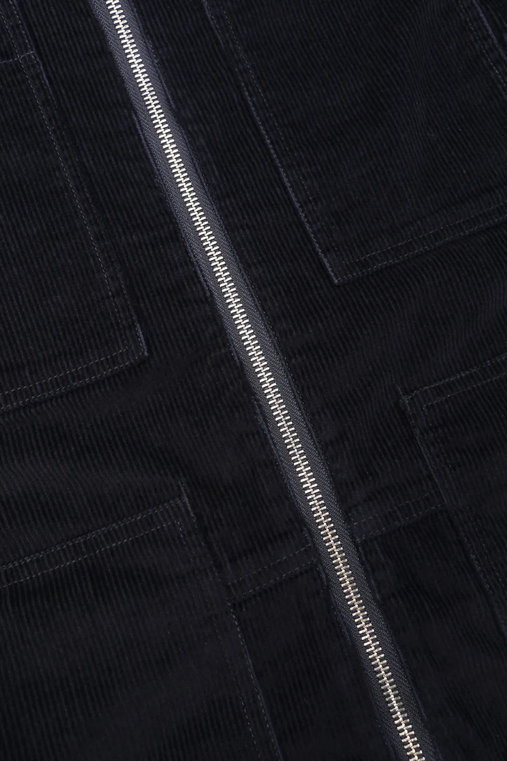 L.F.Markey Felix Corduroy Boilersuit Navy