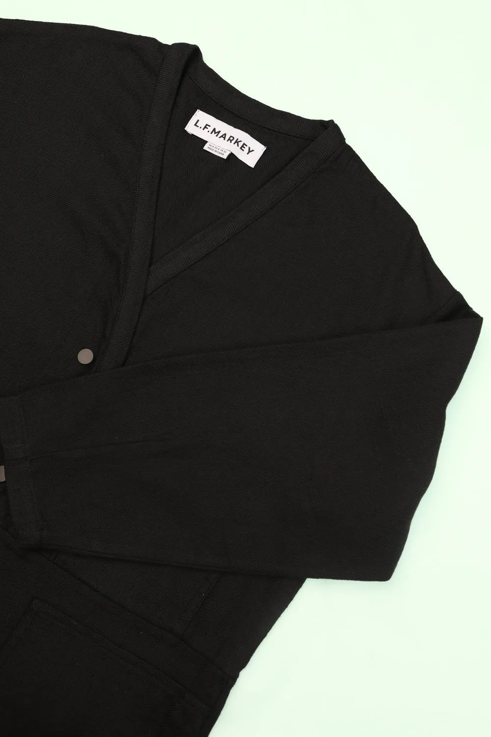 L.F.Markey Jovan Boilersuit Black