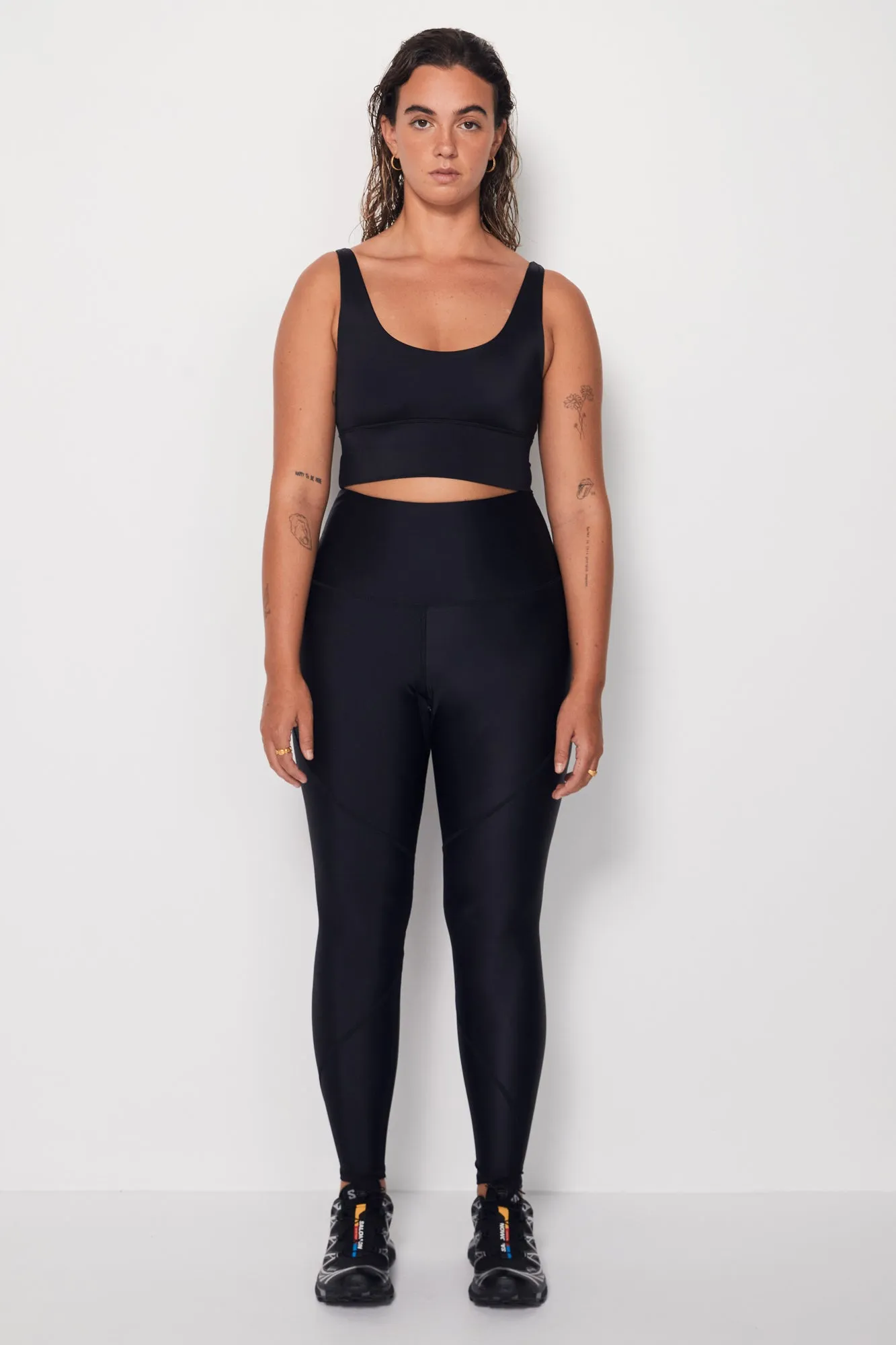 Libby High Waist Surf Legging - Black