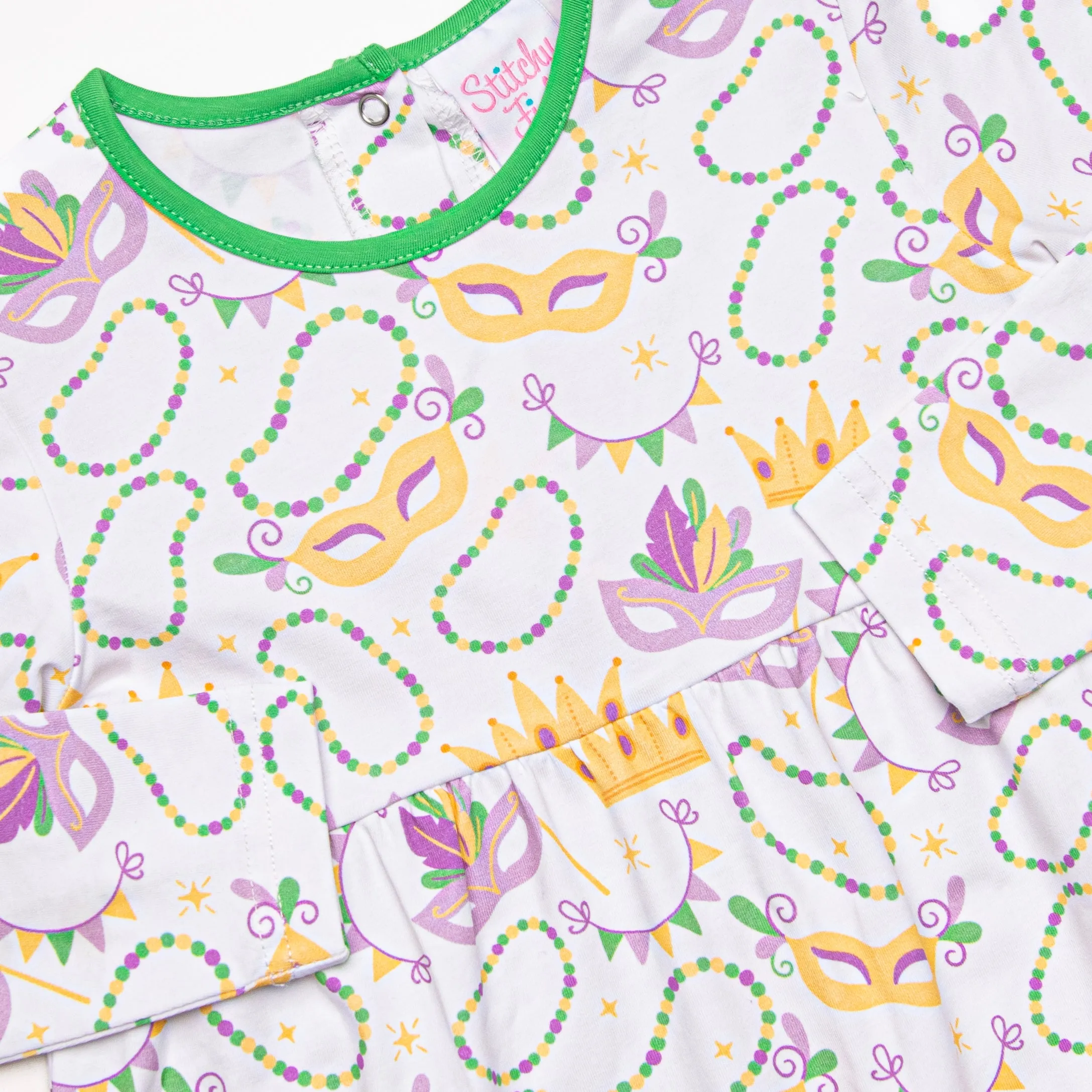 Life of the Mardi Romper, Green