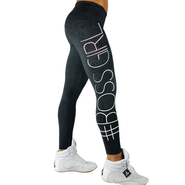#Lift #Squat #Boss #Girl Leggings