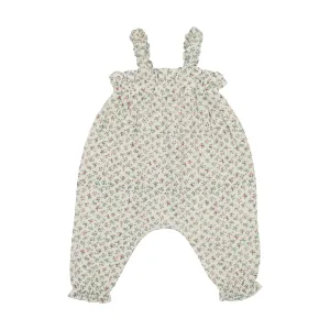 Lil Legs Long Bubble Romper (Girls) - Floral