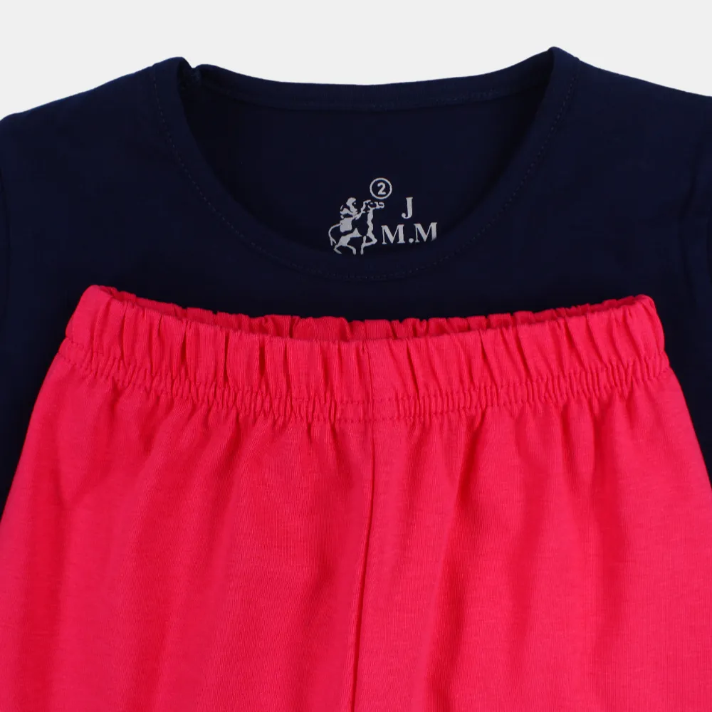 Lilo & Stitch Girls Cotton Pajama Set