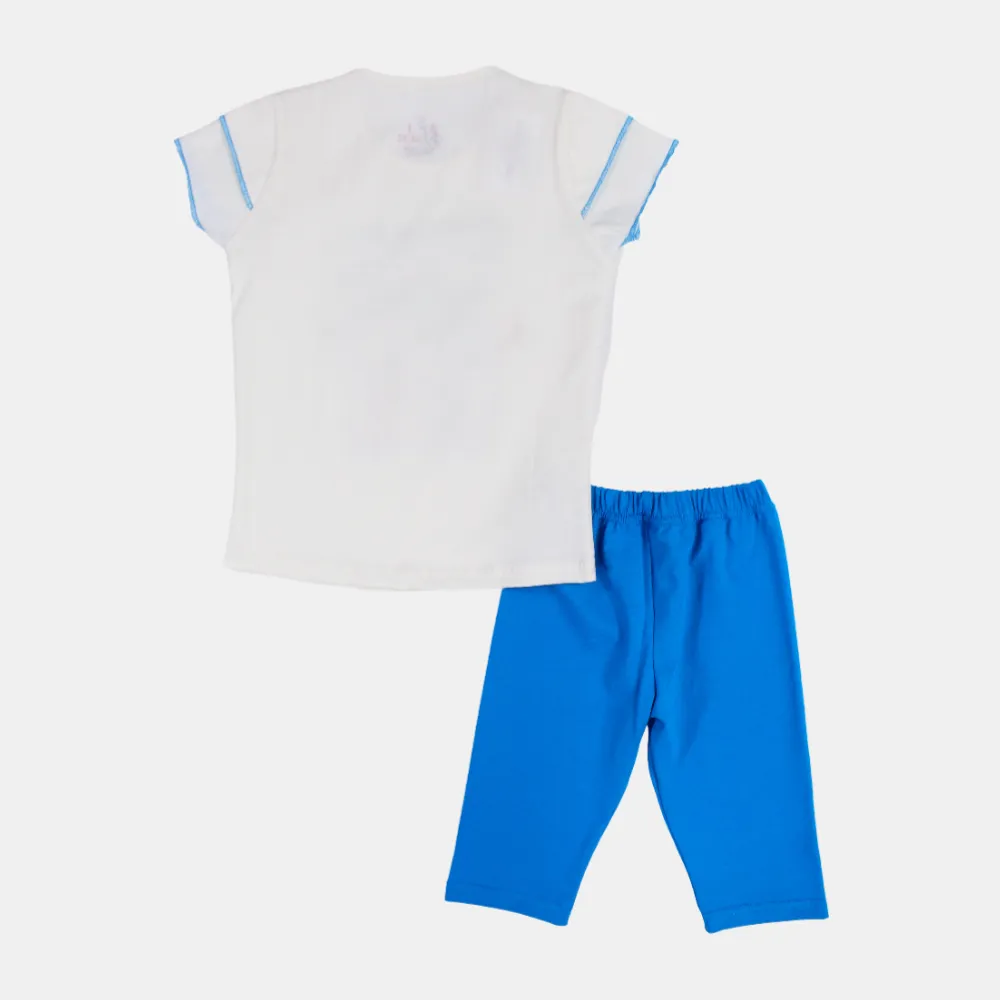 Lilo & Stitch Girls Cotton Pajama Set