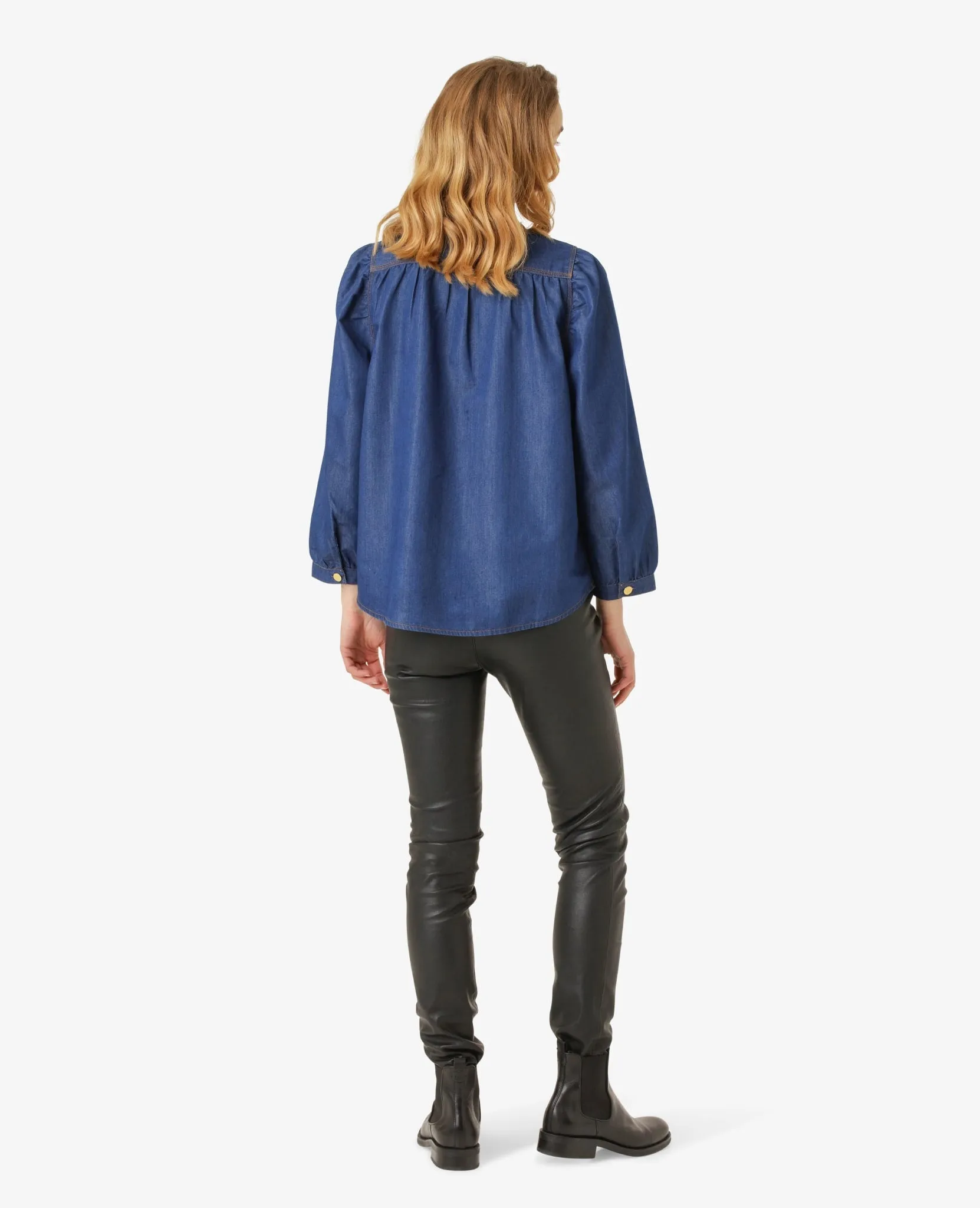 LINANN LEATHER LEGGINGS