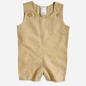 Linen Blend Romper, 3-6m // Beba Bean (Canada)