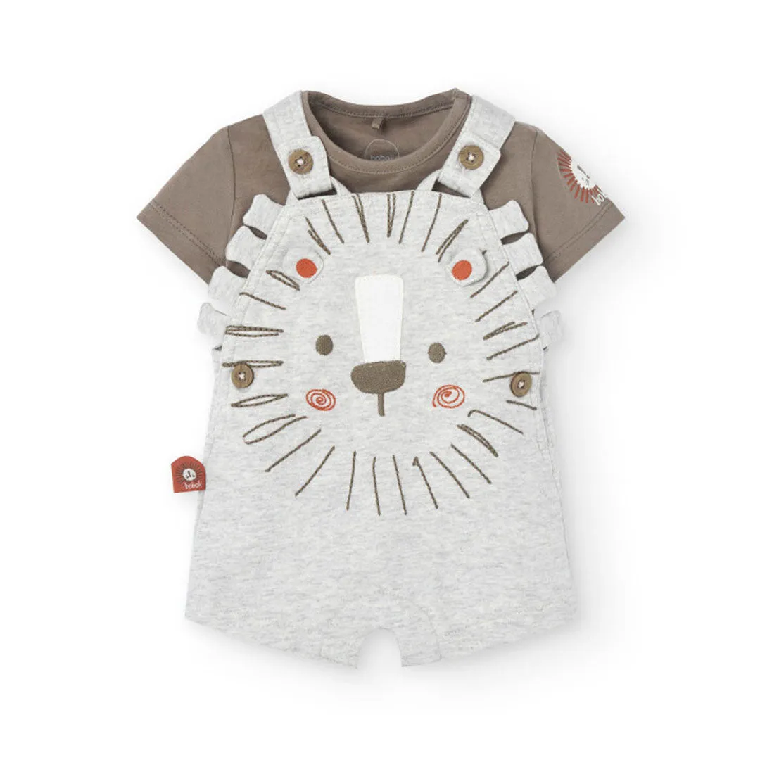 Little Lion Overalls & Tee Set