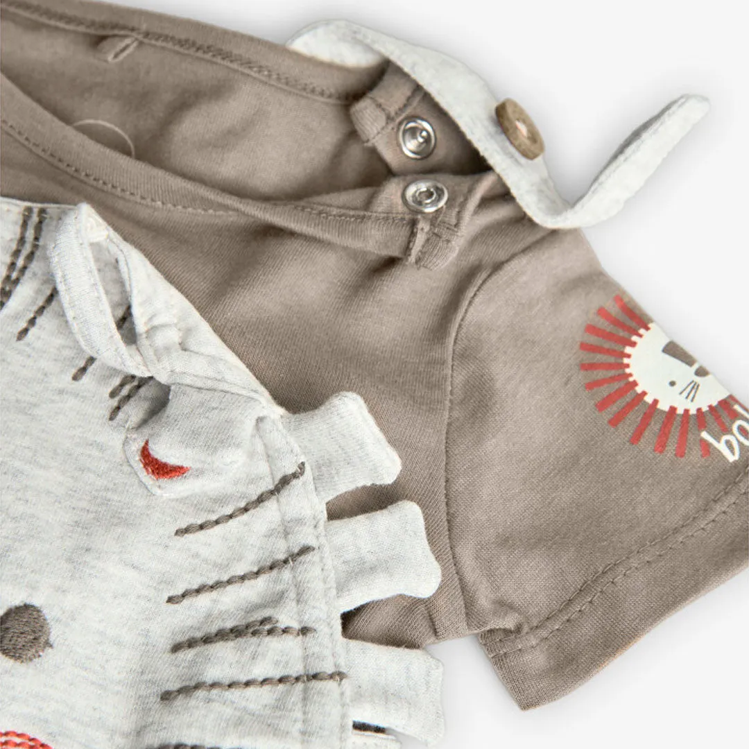 Little Lion Overalls & Tee Set