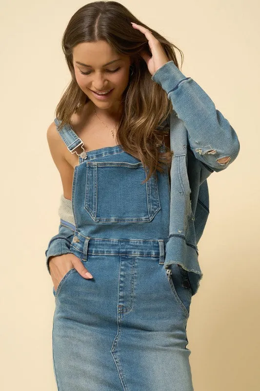 Long Skirt Overalls