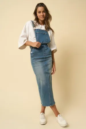 Long Skirt Overalls