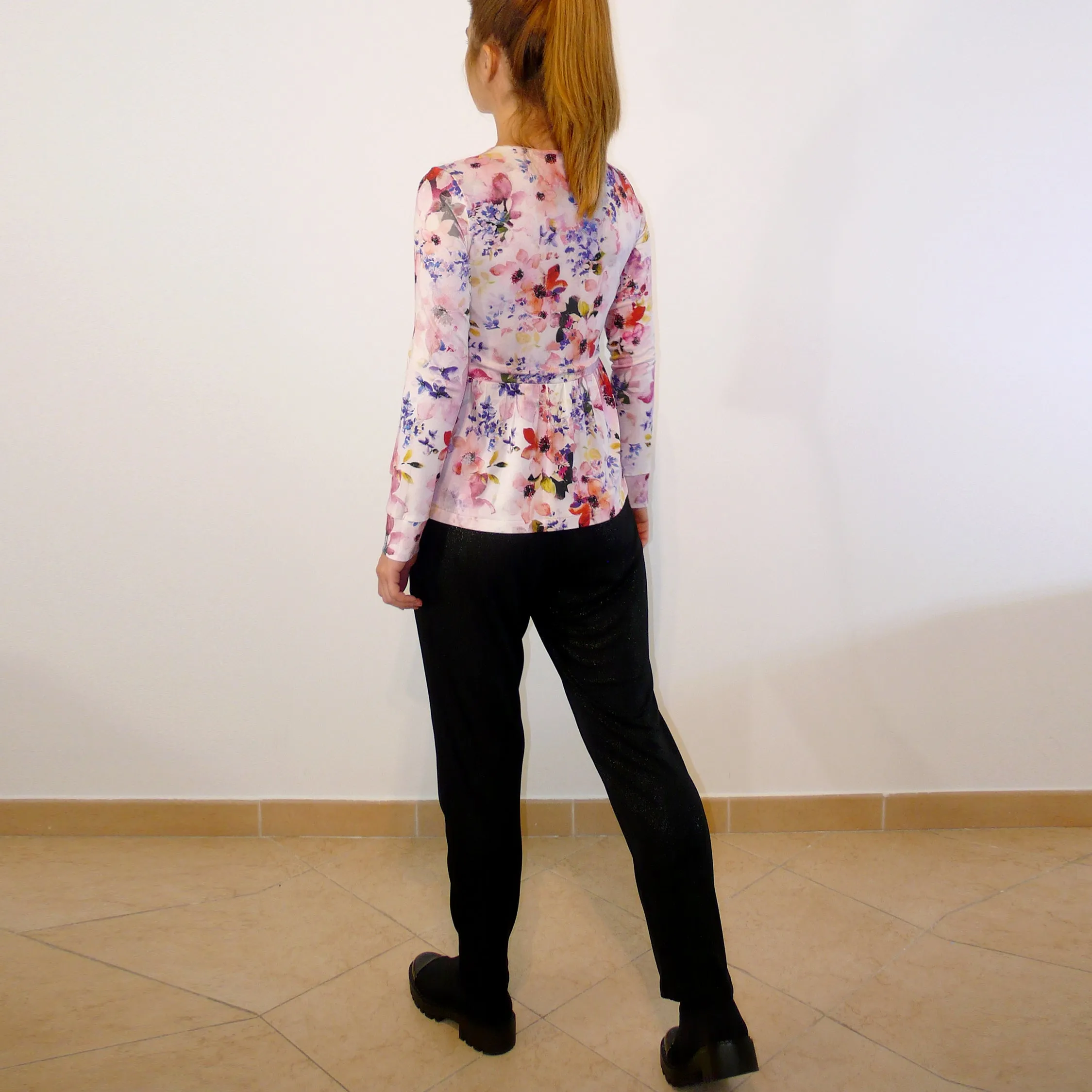 Long Sleeve Top Sewing Pattern N.10