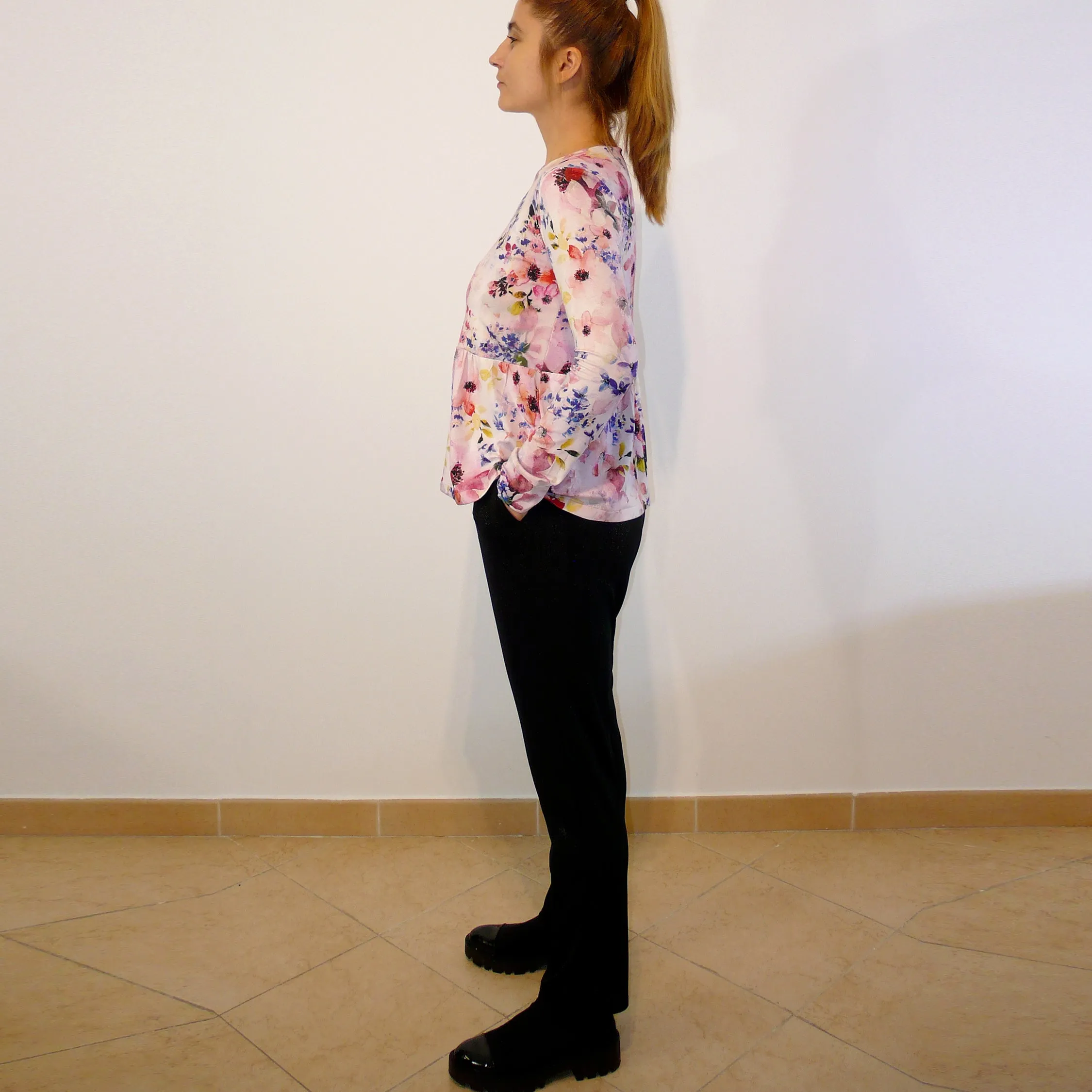Long Sleeve Top Sewing Pattern N.10