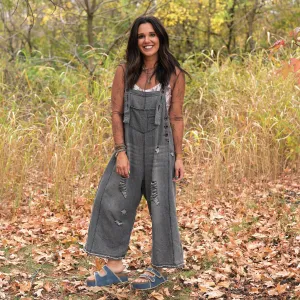 Loose Fit Overalls