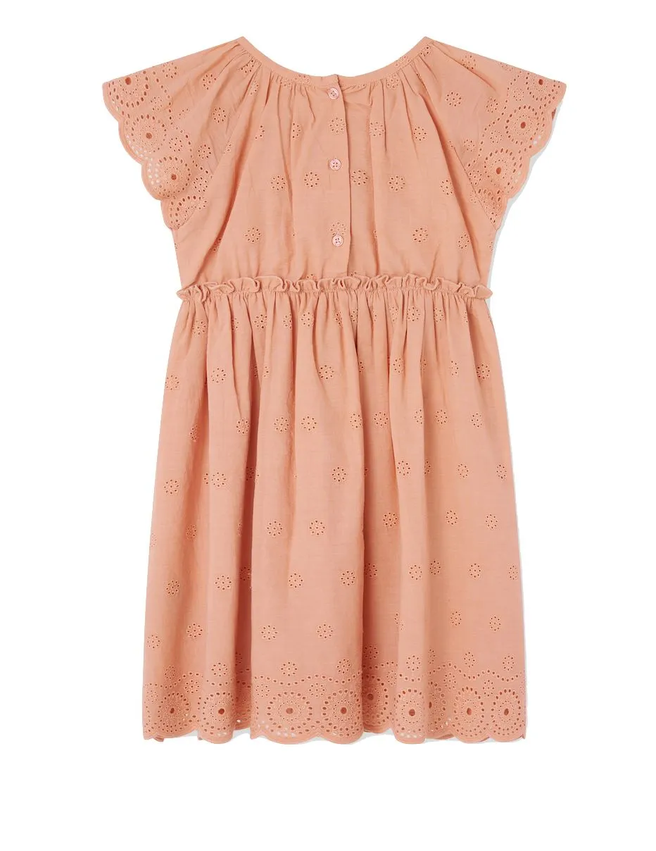 Losan Pastel Broderie Dress