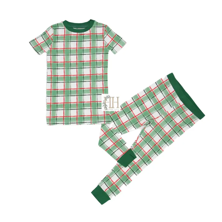 Loungewear Set | Green Check
