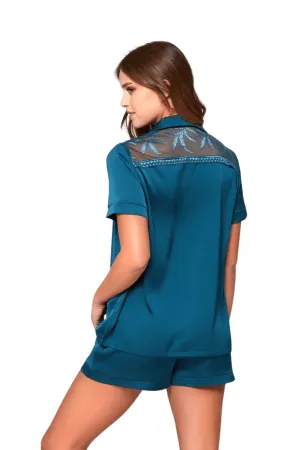 Lucile PJ Set - Teal