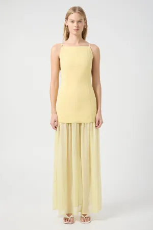 LUMINATE MAXI DRESS | SUNFLOWER