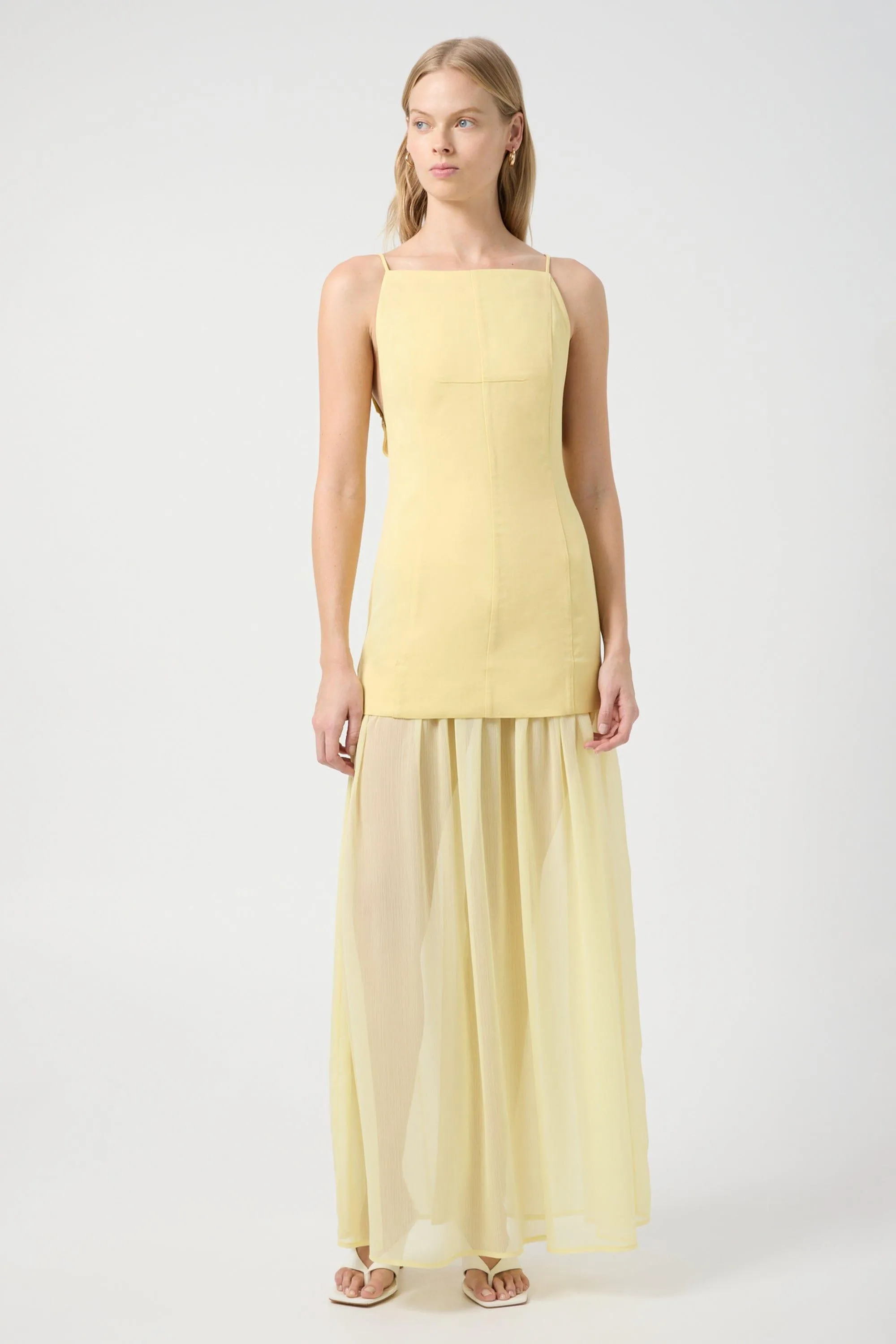 LUMINATE MAXI DRESS | SUNFLOWER