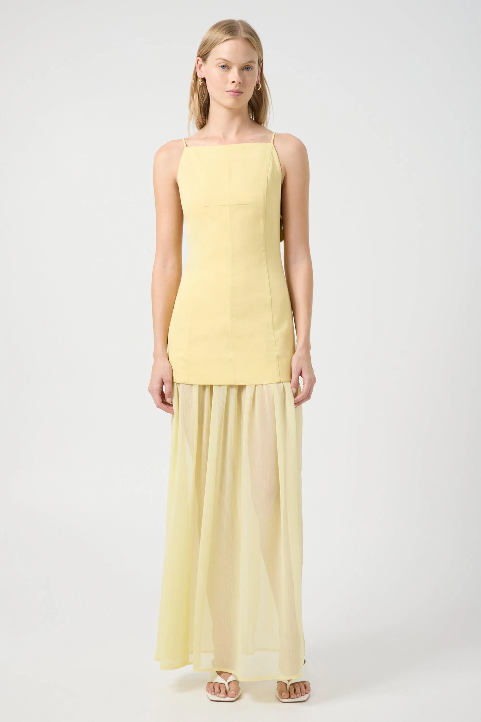 LUMINATE MAXI DRESS | SUNFLOWER