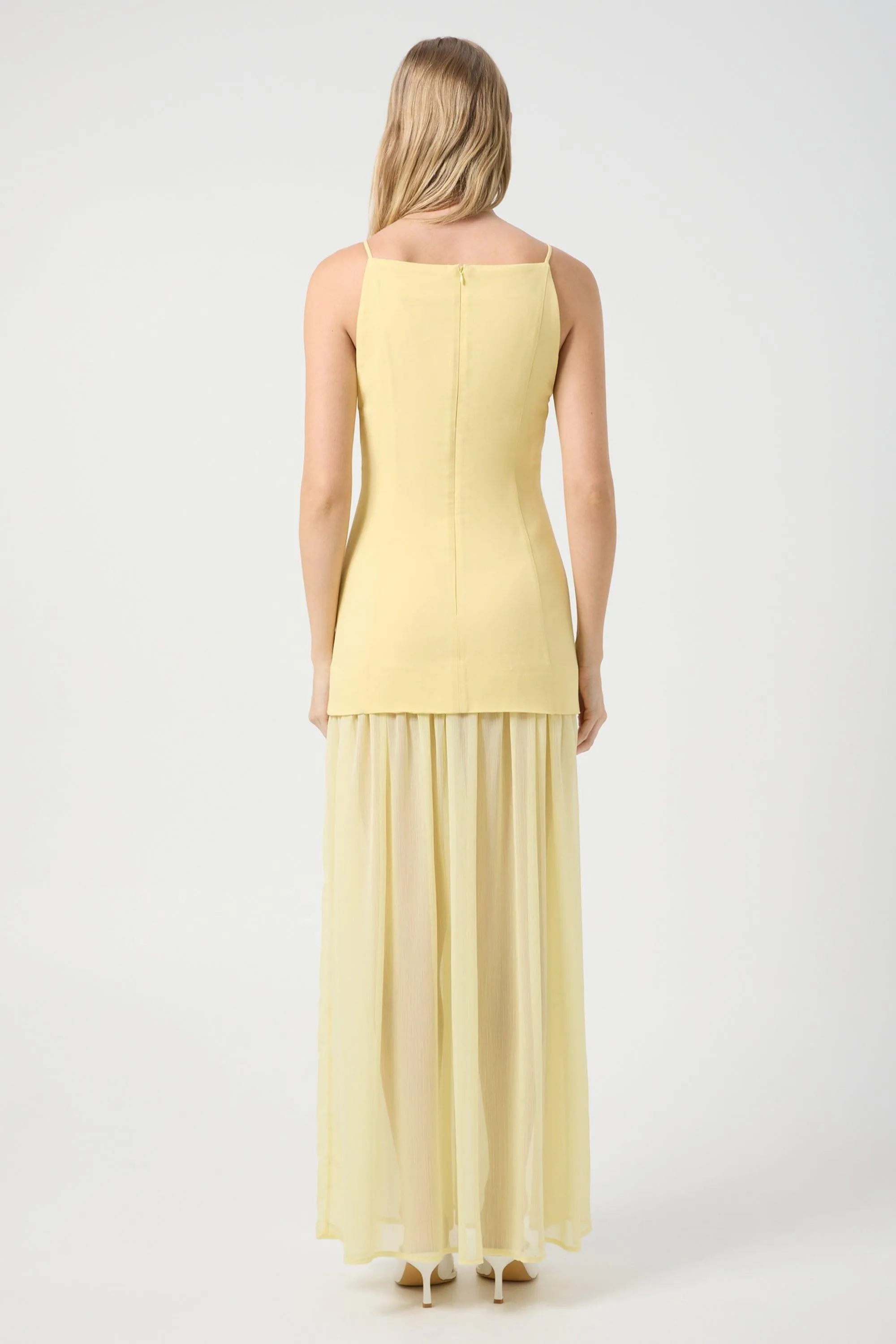 LUMINATE MAXI DRESS | SUNFLOWER