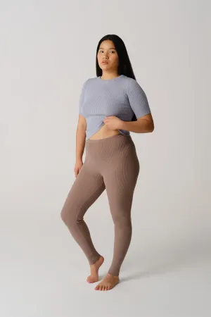 Lunga Legging in Gianduia