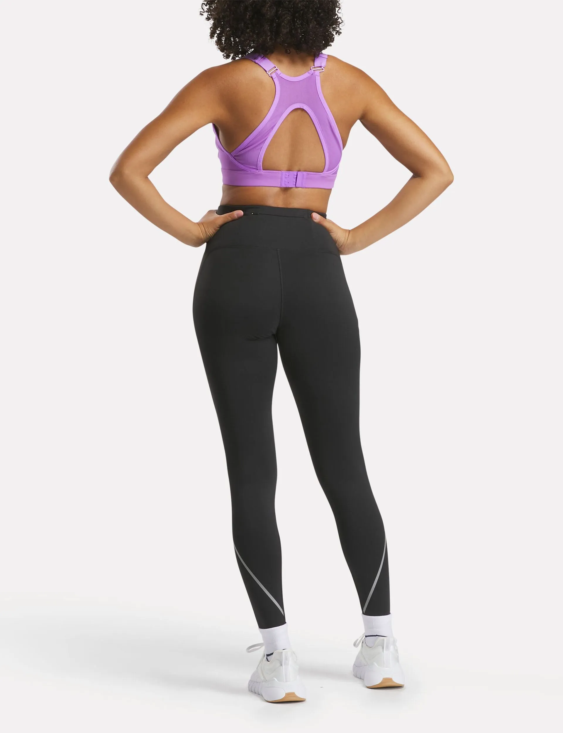 Lux Speed High Waisted Leggings - Black