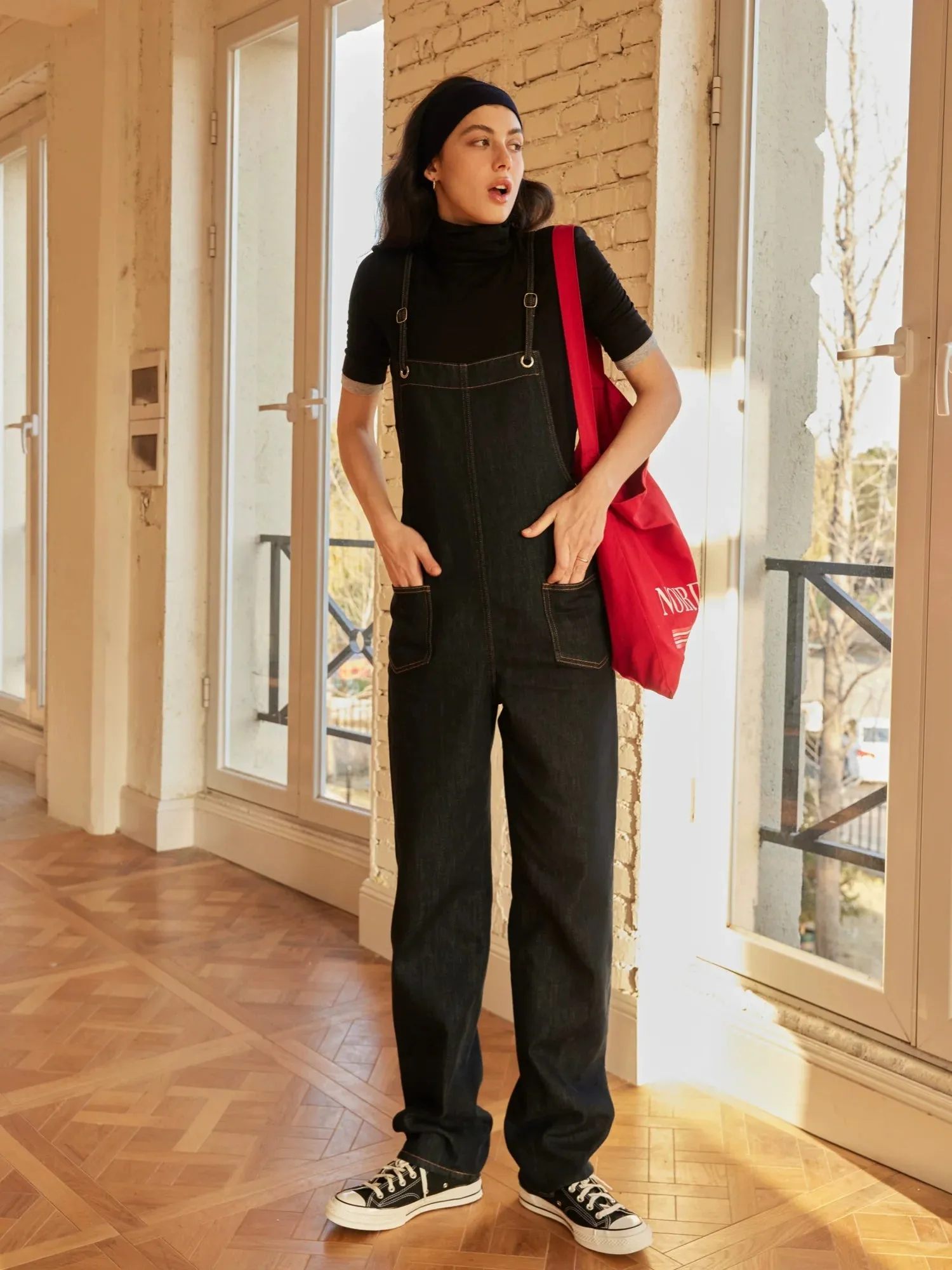 Lyocell Denim Overalls